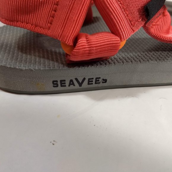 Teva Seavees Sandals Men Size14 Style #1004237 Red Water Shoes - Picture 7 of 11